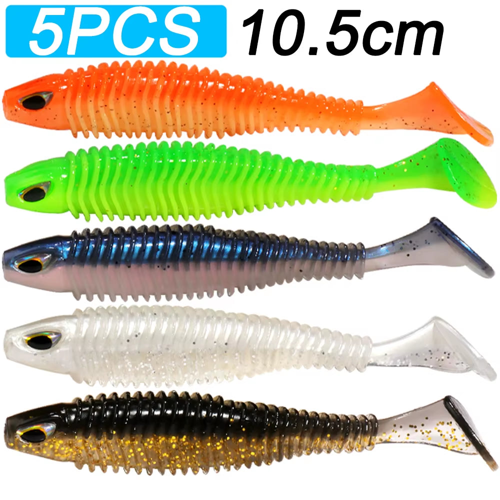 Gummifische 5/10 St., 6;5cm/7,5cm/10,5cm