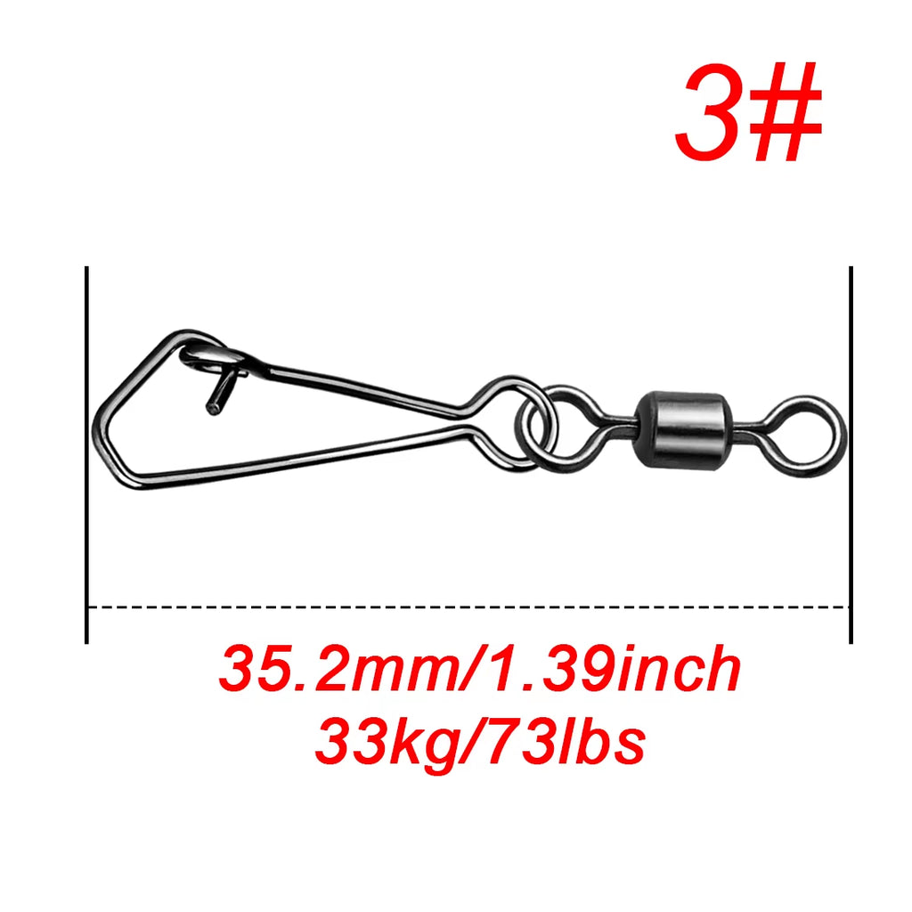 25 Karabiner mit Wirbel