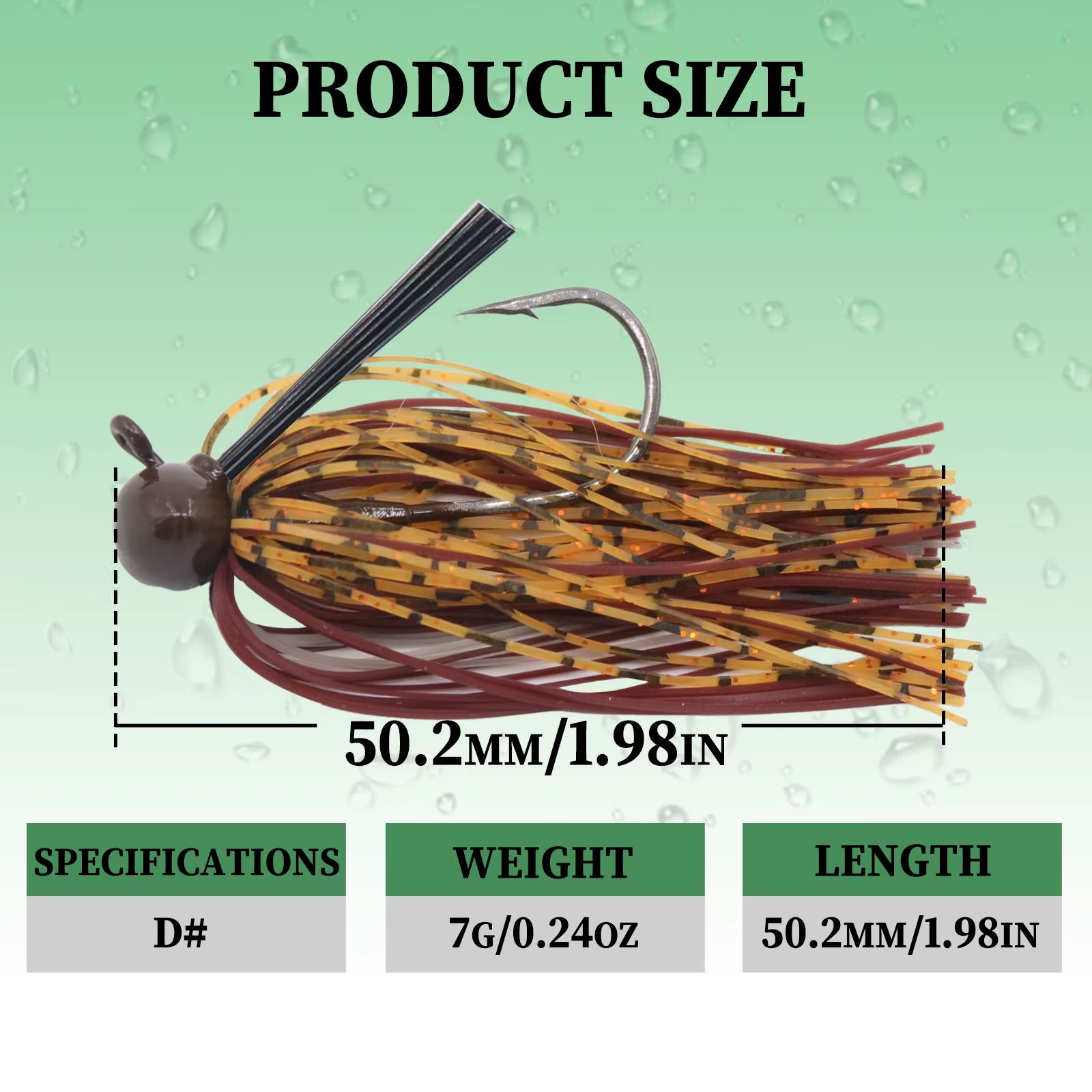 Weedless Rubberjig