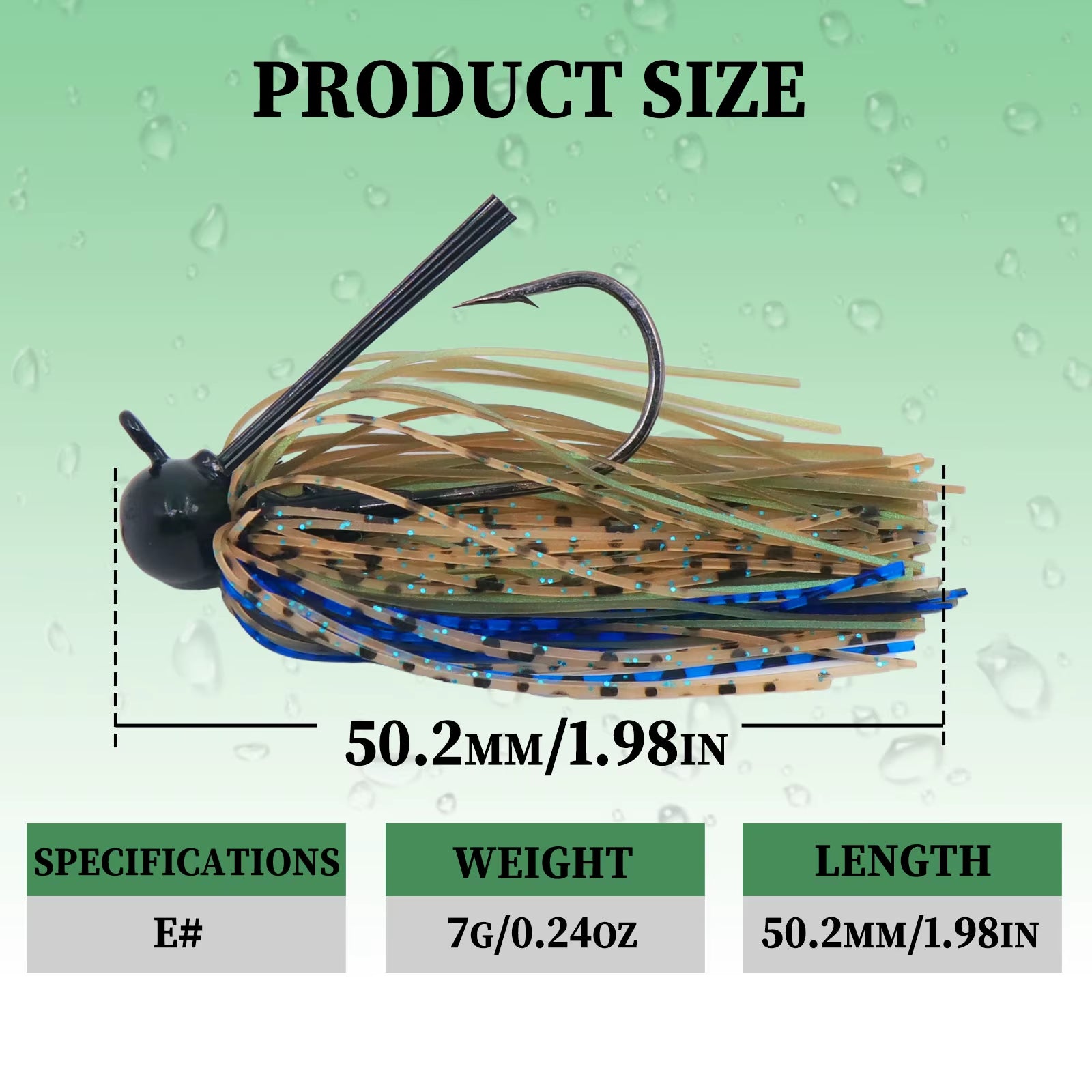 Weedless Rubberjig