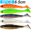 Gummifische 5/10 St., 6;5cm/7,5cm/10,5cm