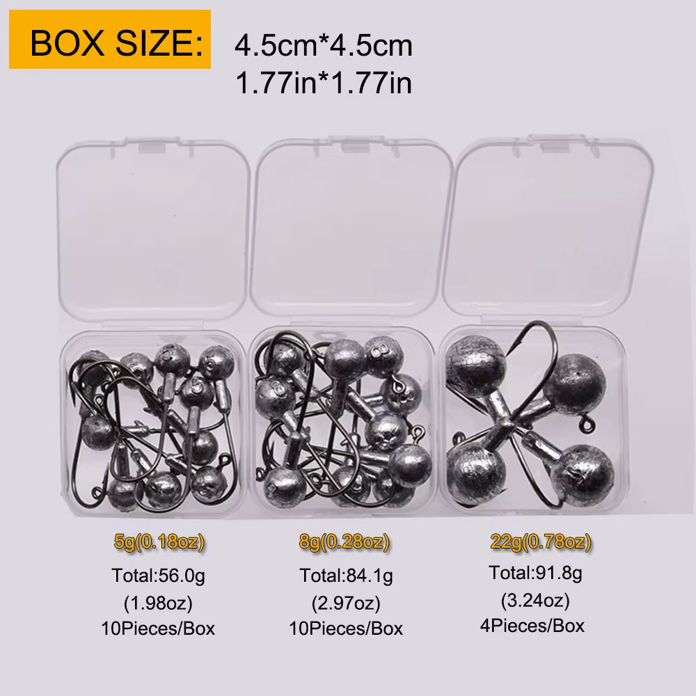 Rundkopf-Jiggingkopf