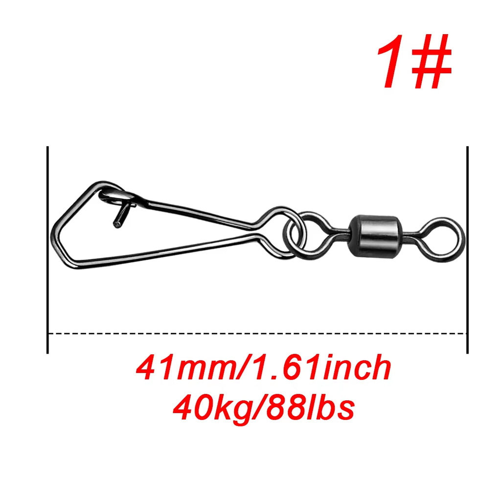 25 Karabiner mit Wirbel