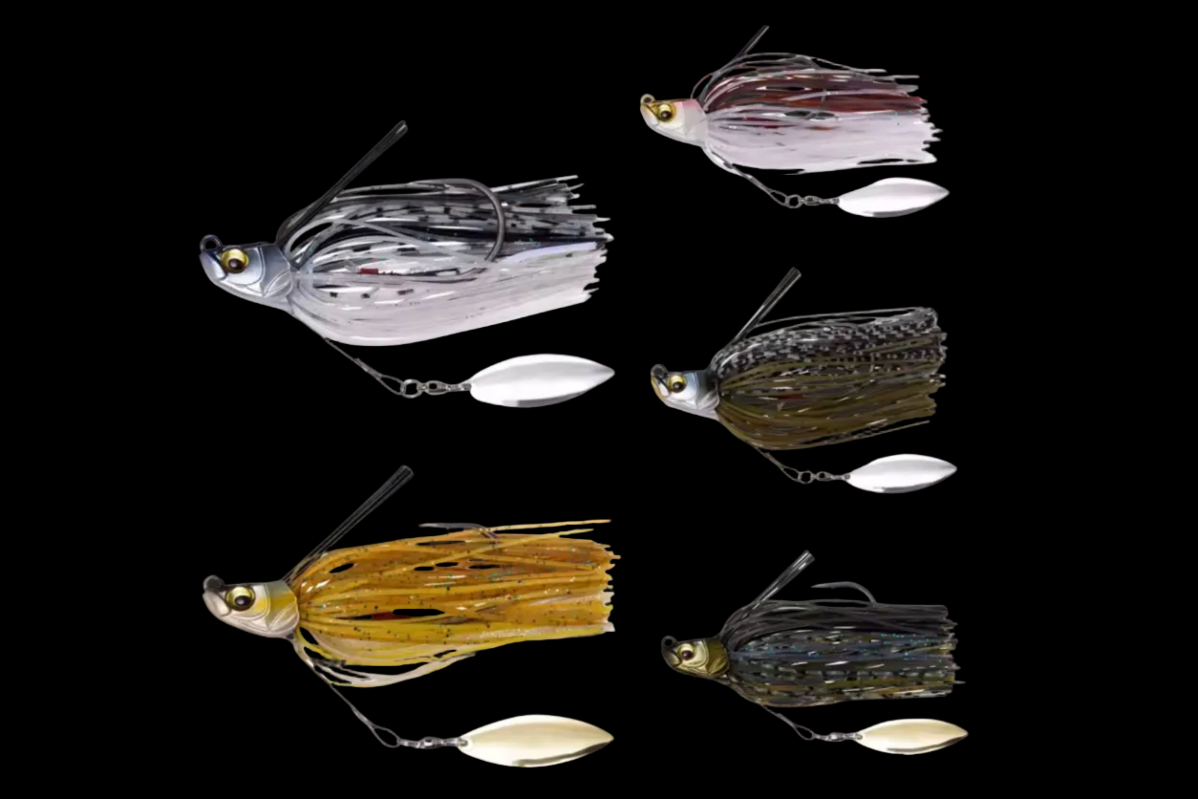 Rubberjig mit Spinnerblade