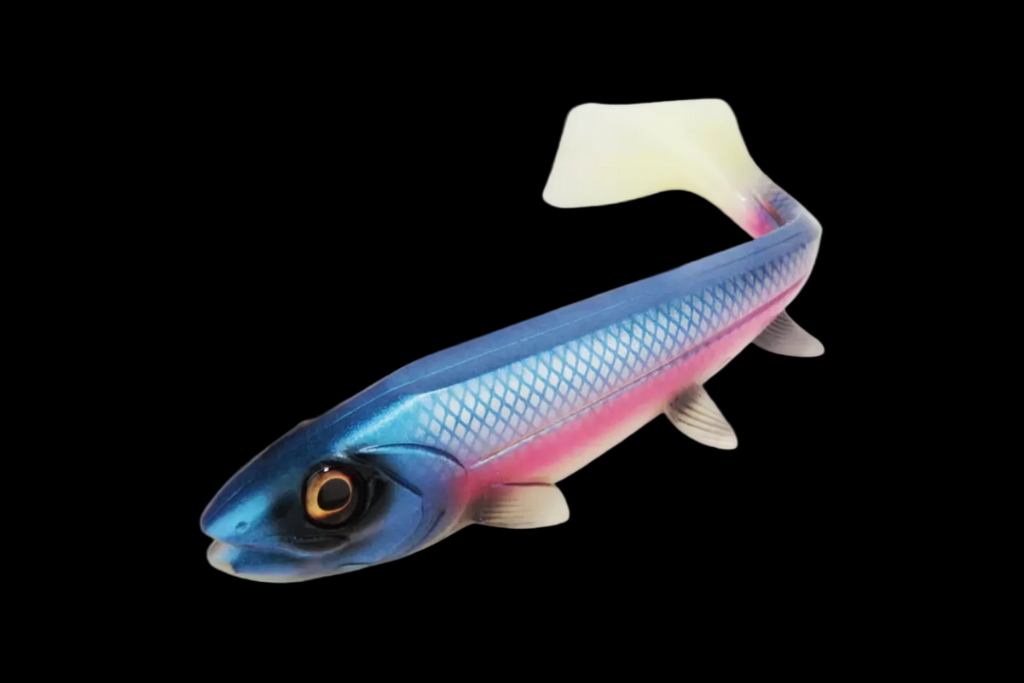 Gummifisch, 14cm und 25G/18cm und 53G