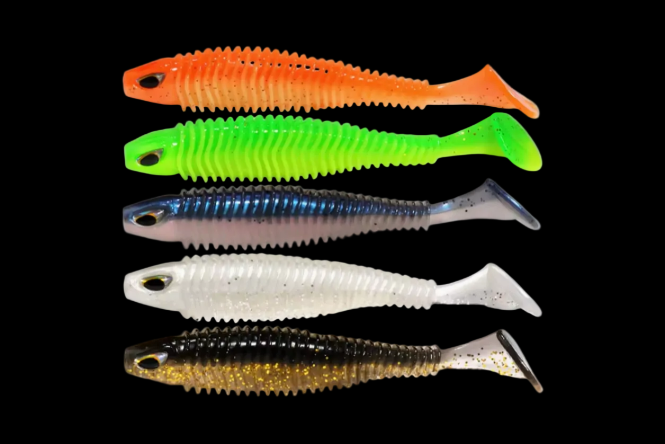 Gummifische 5/10 St., 6;5cm/7,5cm/10,5cm