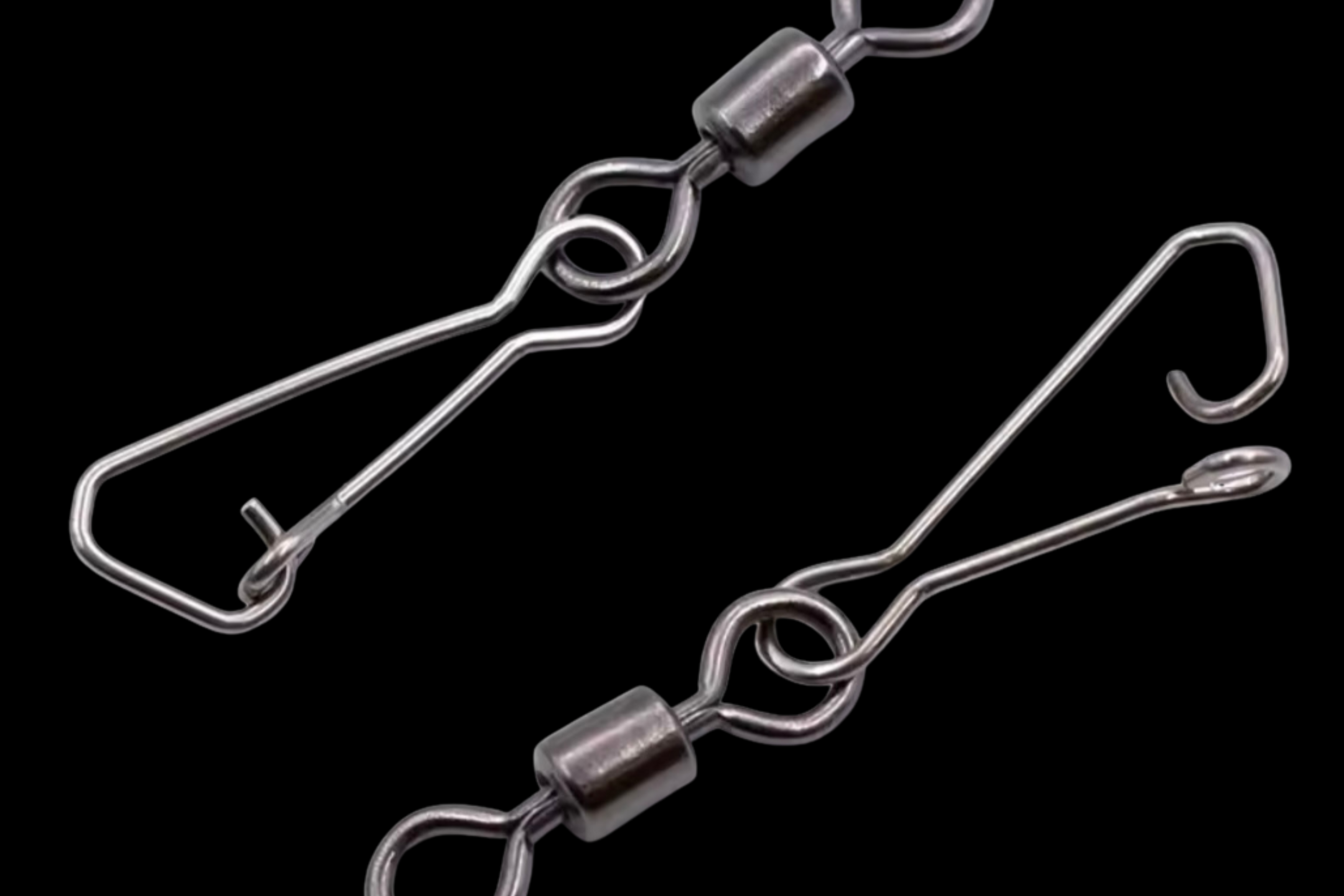 25 Karabiner mit Wirbel