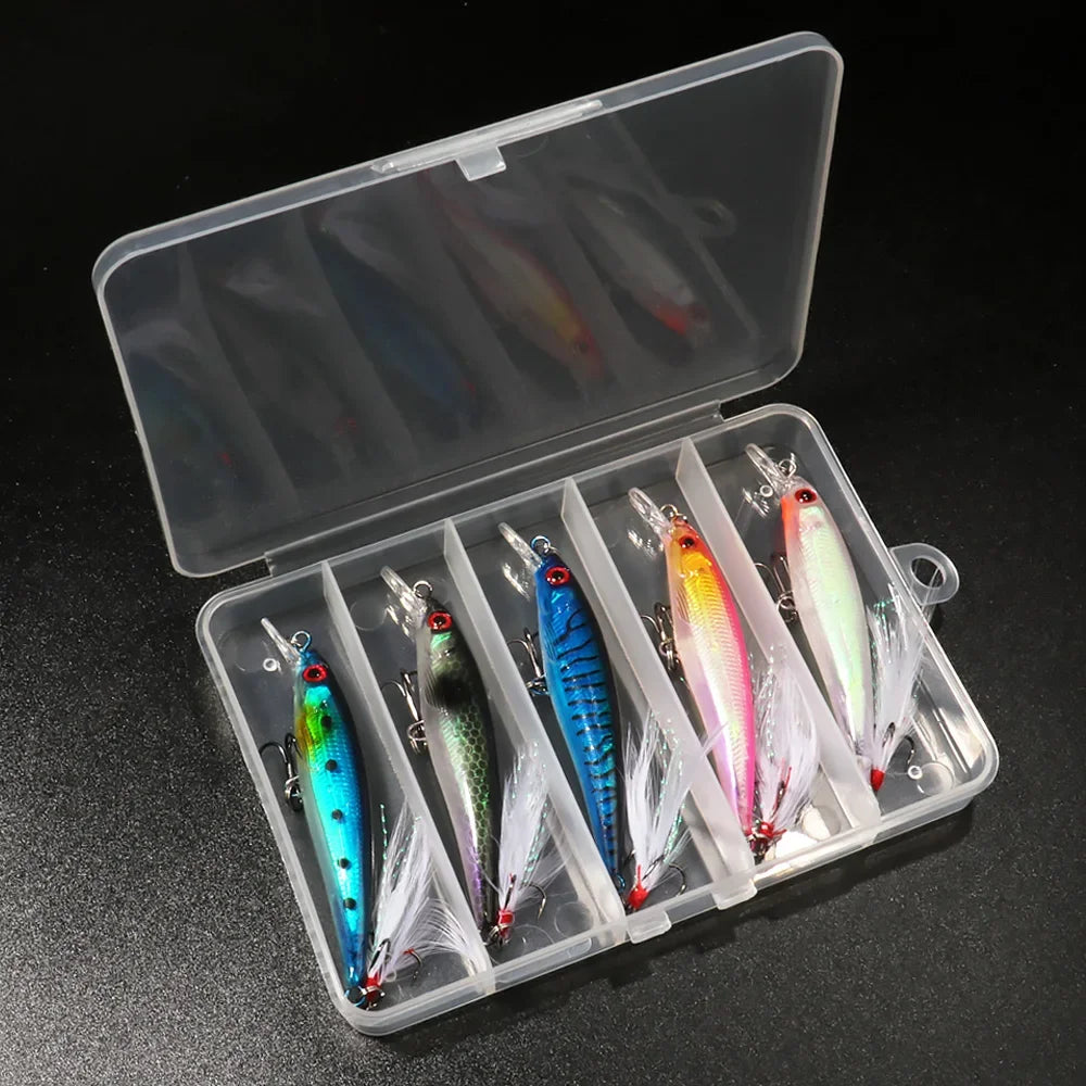 5 Wobbler, 9cm und 13,6G