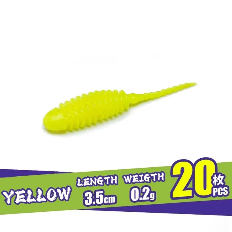 20 Gummiwürmer, 3,5cm