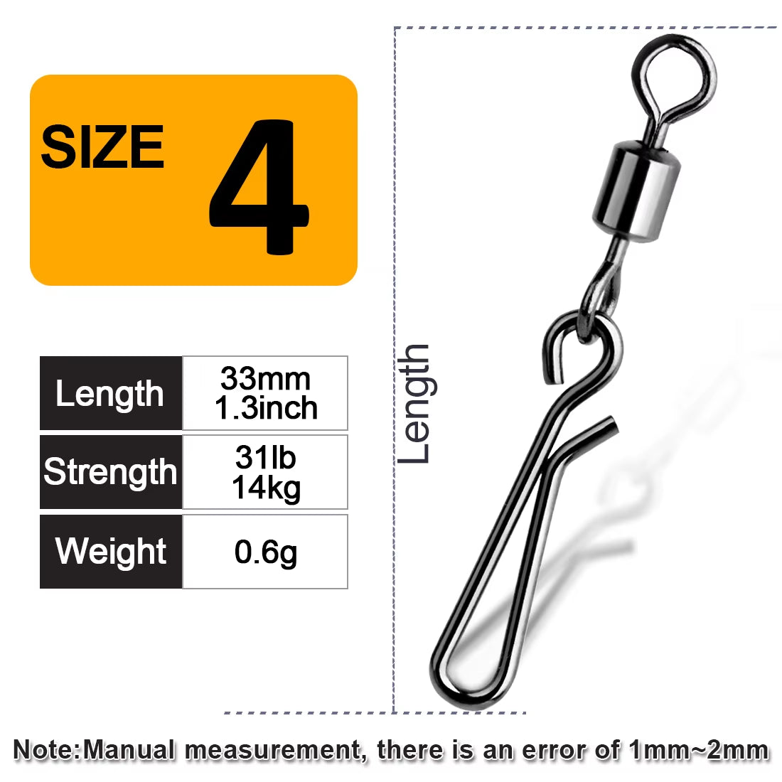 10 Snaps mit Wirbel, Größe 2-10