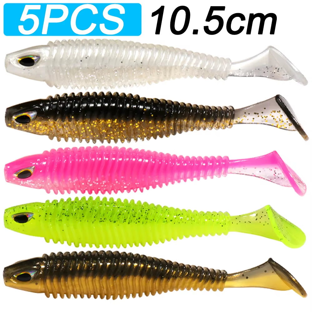 Gummifische 5/10 St., 6;5cm/7,5cm/10,5cm