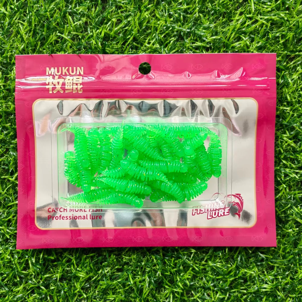 30 Gummiswürmer, 3cm/4,2cm