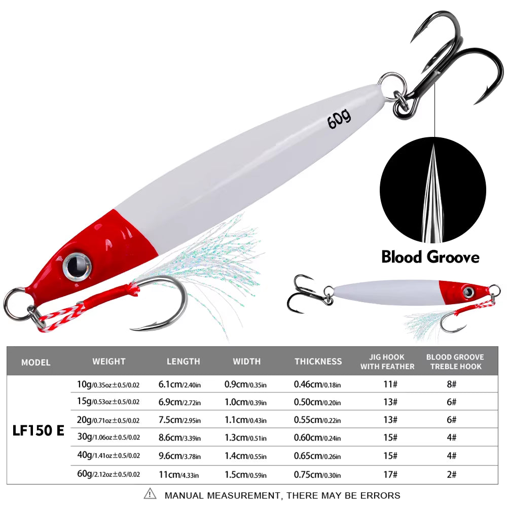 Pilker/Speedjig, 10G-60G