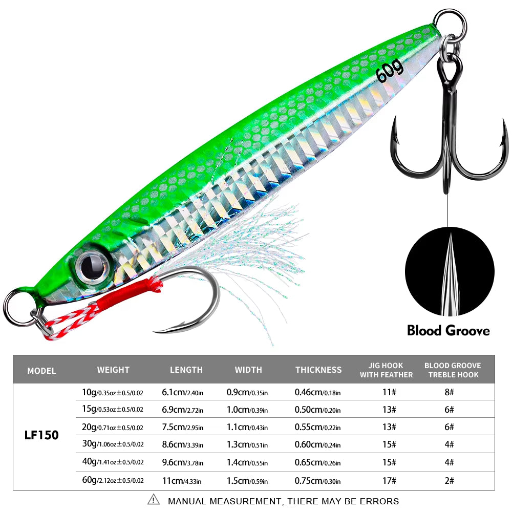Pilker/Speedjig, 10G-60G
