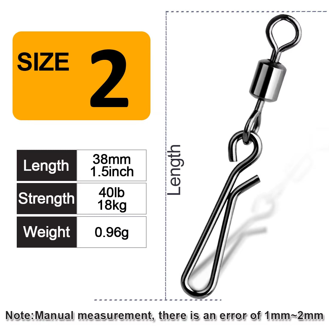 10 Snaps mit Wirbel, Größe 2-10